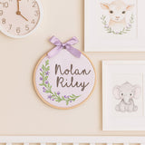 Personalized Embroidered Baby Name Hoop — 12 — image 7