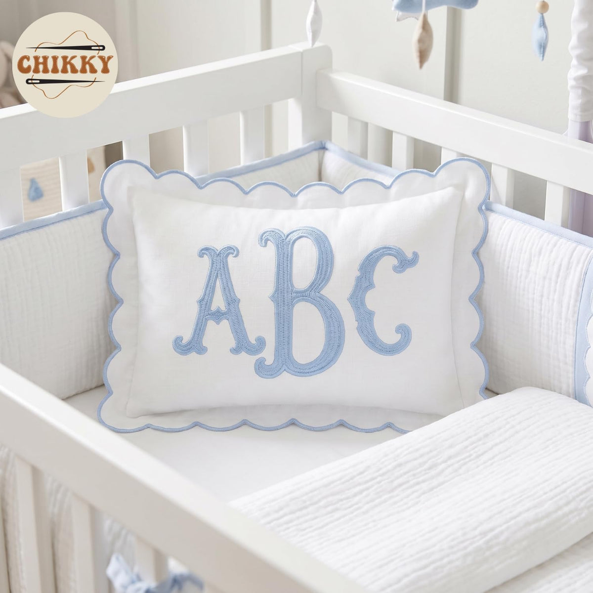 Personalized Embroidered Pillow Cover — 11 — image 2