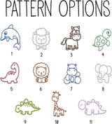 Personalized Knit Baby Blanket — 3 - Animals — image 5