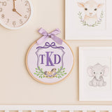 Personalized Embroidered Baby Name Hoop — 6 — image 7