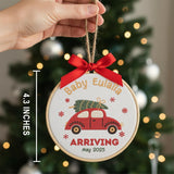 Personalized Baby's First Christmas Ornament — 3 — image 3