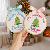 Personalized Baby's First Christmas Ornament — 1 — image 2