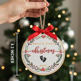 Personalized Baby's First Christmas Ornament — 12 — image 3