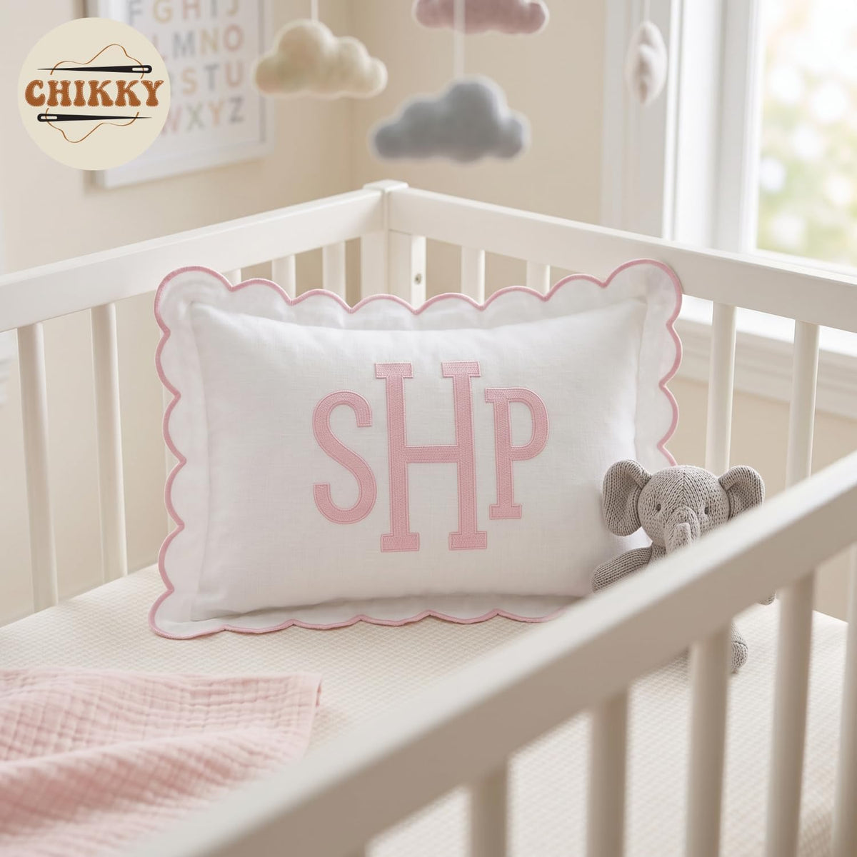 Personalized Embroidered Pillow Cover — image 7