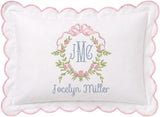 Personalized Embroidered Pillow Cover — 20