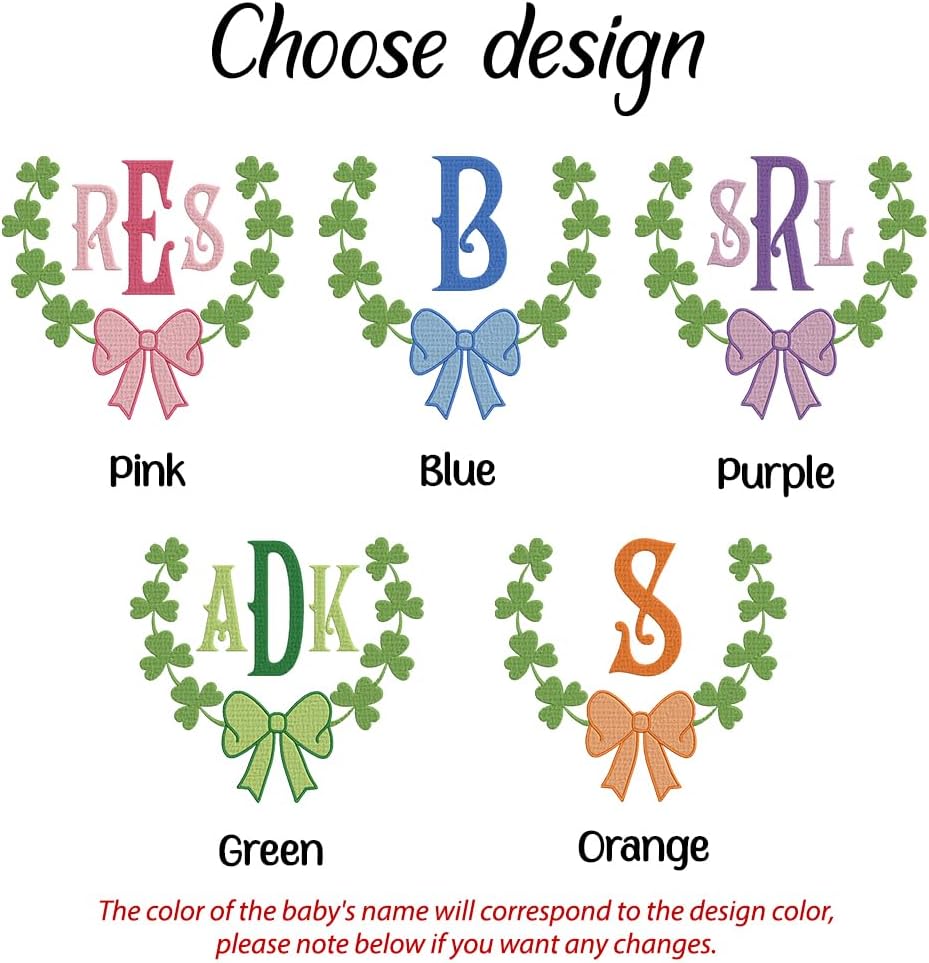 Personalized Embroidered Baby Name Banner — 2 — image 9