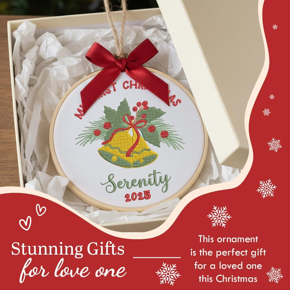 Pregnancy Announcement Christmas Ornament — image 7