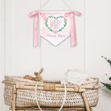 Personalized Embroidered Baby Name Banner — 11 — image 3