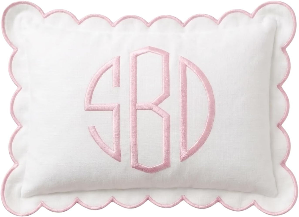 Personalized Embroidered Pillow Cover