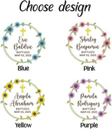 Personalized Embroidered Baby Name Banner — 7 — image 9