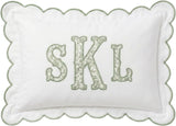 Personalized Embroidered Pillow Cover