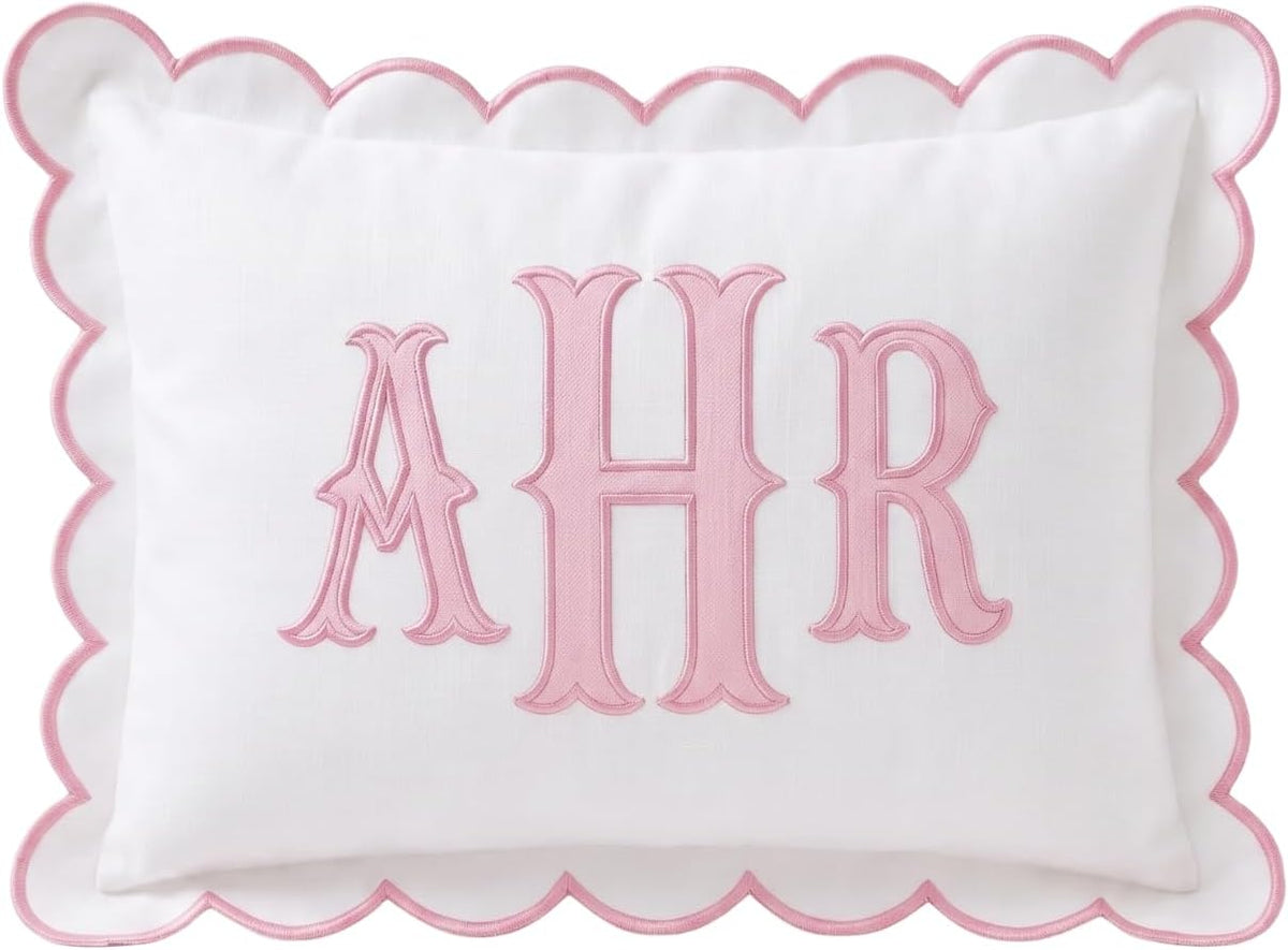 Personalized Embroidered Pillow Cover