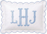 Personalized Embroidered Pillow Cover