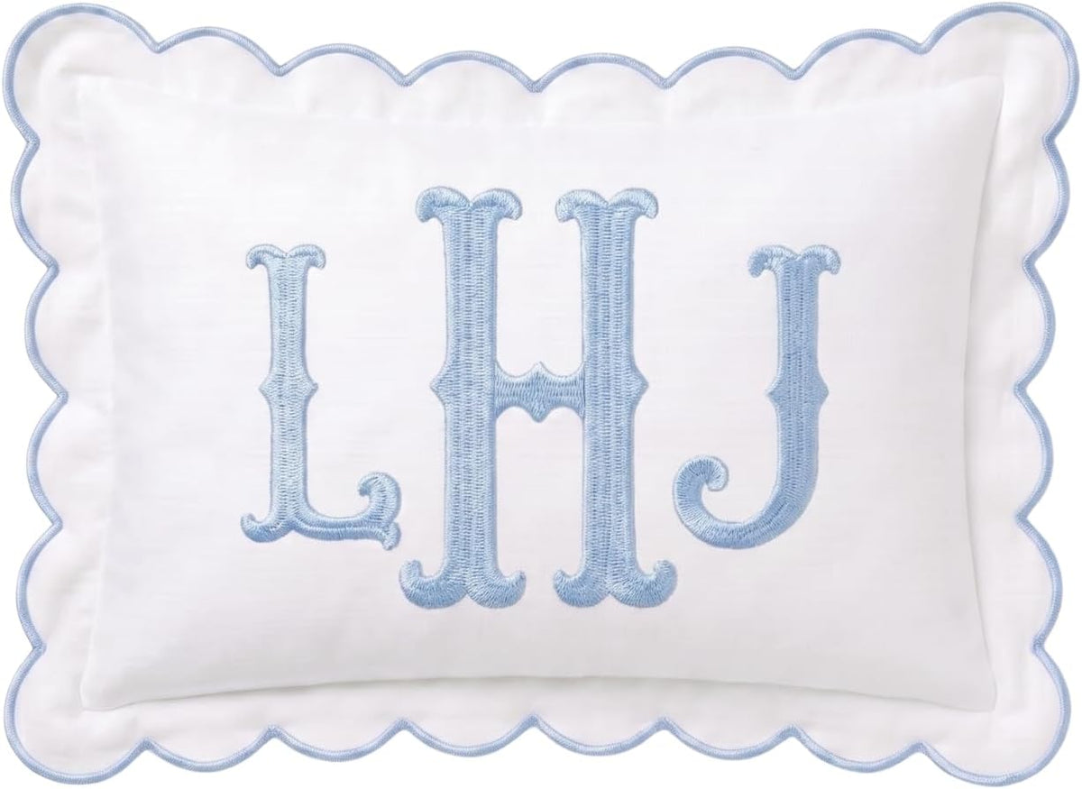 Personalized Embroidered Pillow Cover