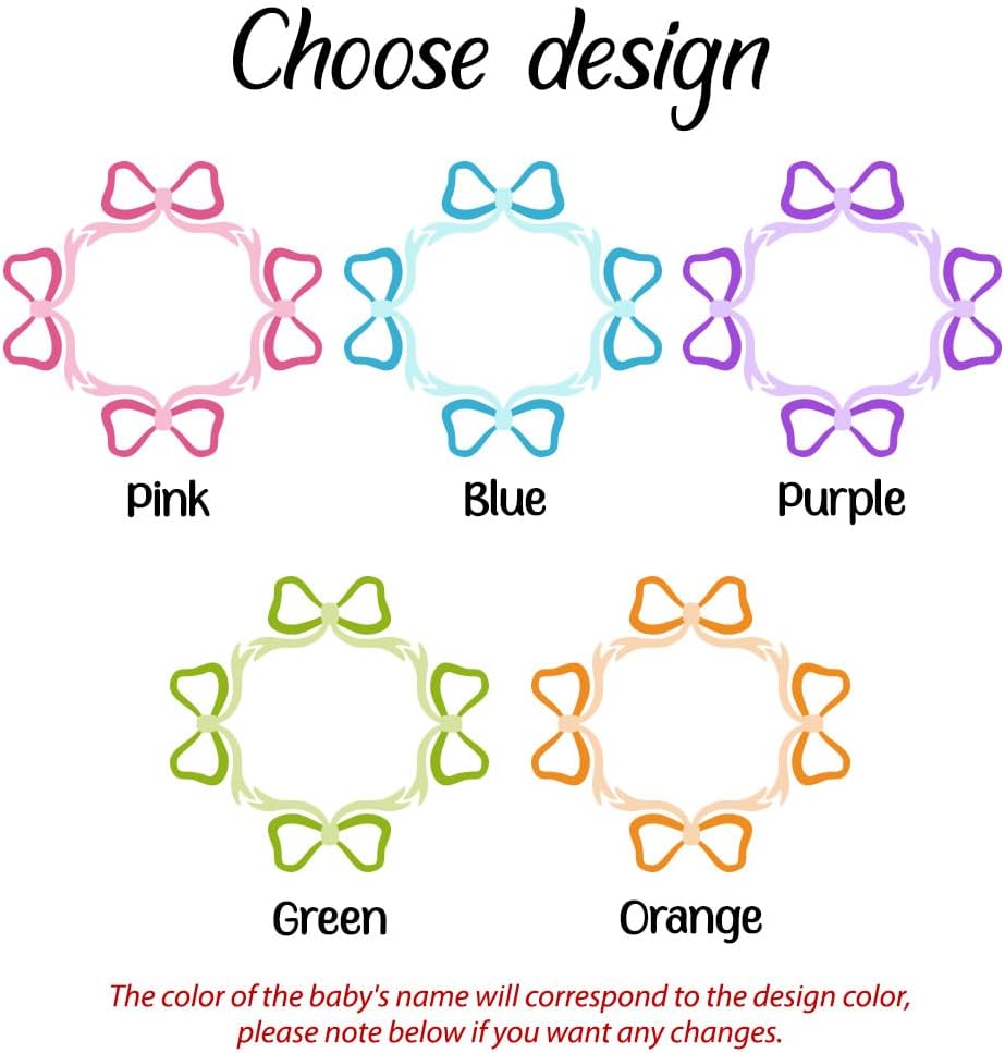 Personalized Embroidered Baby Name Banner — 7 — image 9