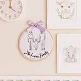 Personalized Embroidered Baby Name Hoop — 16 - custom photo — image 6