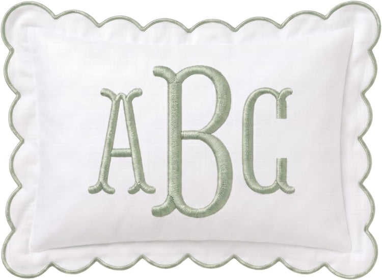 Personalized Embroidered Pillow Cover — 15