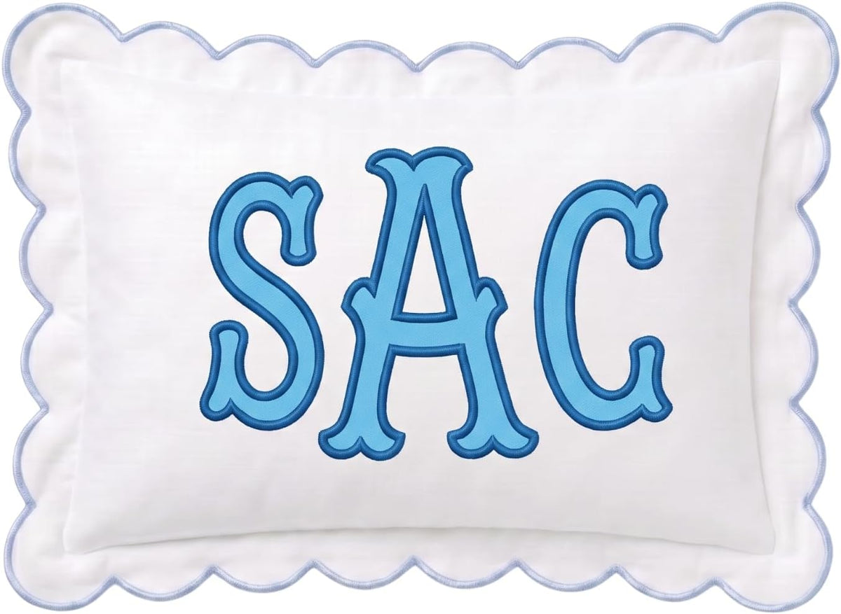 Personalized Embroidered Pillow Cover