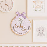 Personalized Embroidered Baby Name Hoop — 8 — image 7