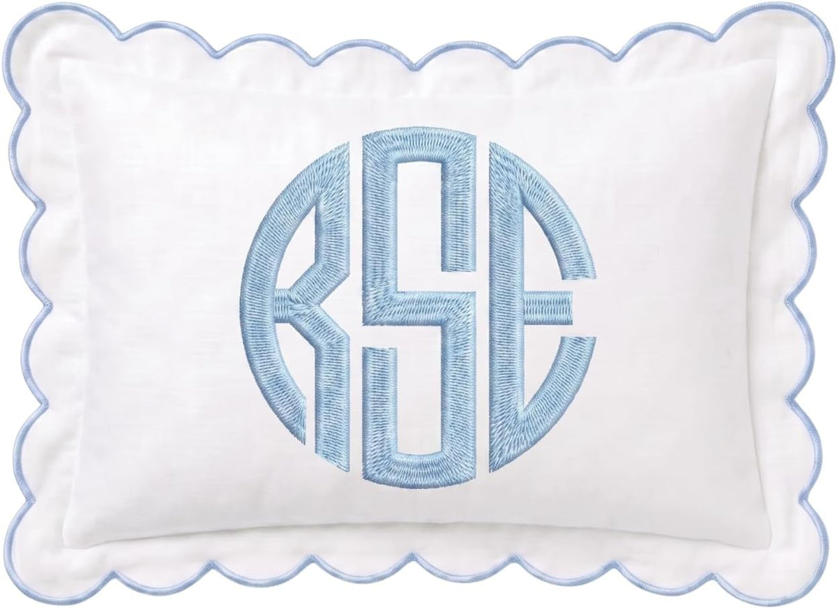 Personalized Embroidered Pillow Cover — 6