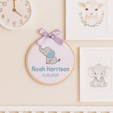 Personalized Embroidered Baby Name Hoop — 16 — image 7