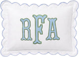 Personalized Embroidered Pillow Cover