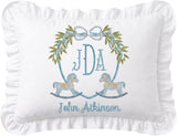 Personalized Embroidered Pillow Cover — 19