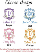 Personalized Embroidered Baby Name Banner — 2 — image 9