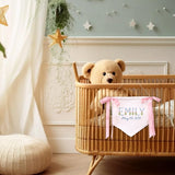 Personalized Embroidered Baby Name Banner — 9 — image 5