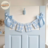 Personalized Embroidered Baby Name Banner — 2 - Blue — image 5