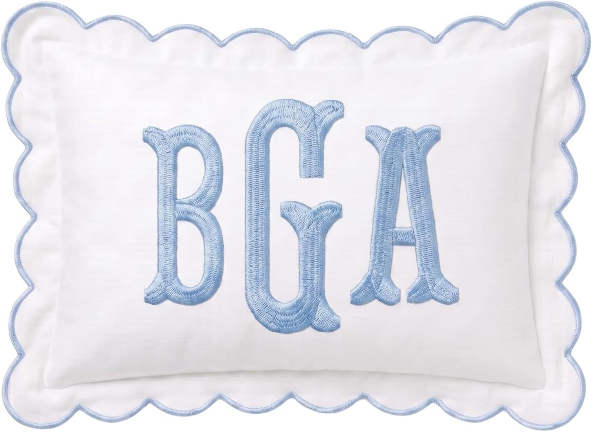 Personalized Embroidered Pillow Cover