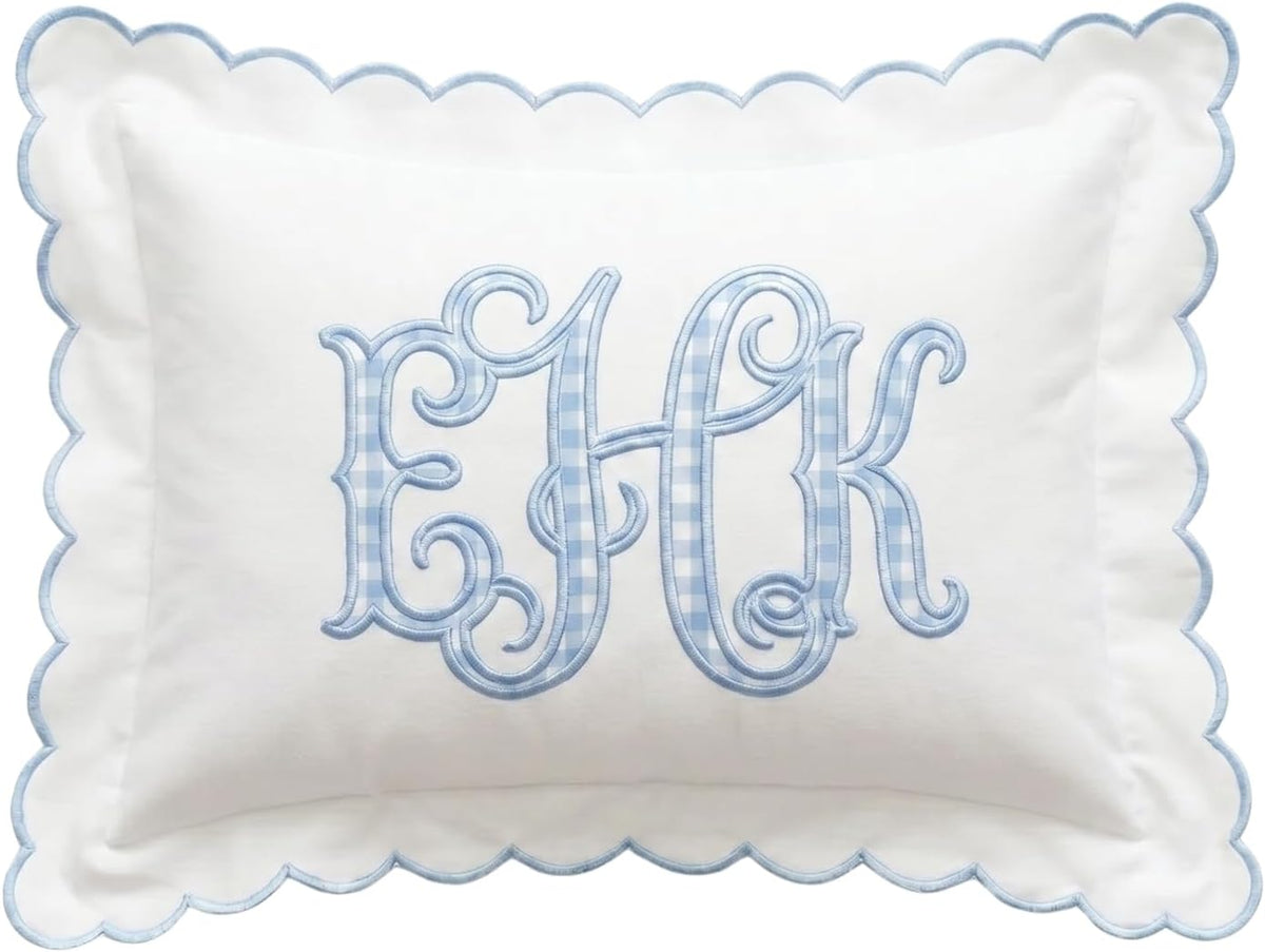 Personalized Embroidered Pillow Cover