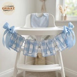 Personalized Embroidered Baby Name Banner — 2 - Blue — image 4