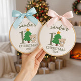 Personalized Baby's First Christmas Ornament — 2 — image 2
