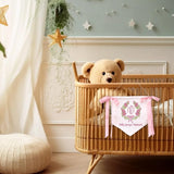 Personalized Embroidered Baby Name Banner — 5 — image 5