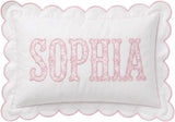 Personalized Embroidered Pillow Cover