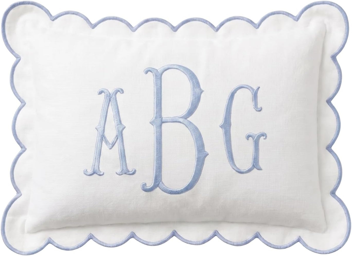 Personalized Embroidered Pillow Cover — 22
