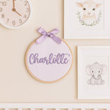 Personalized Embroidered Baby Name Hoop — 9 — image 7