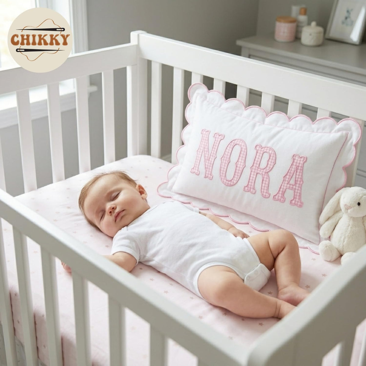 Personalized Embroidered Pillow Cover — 29 — image 3