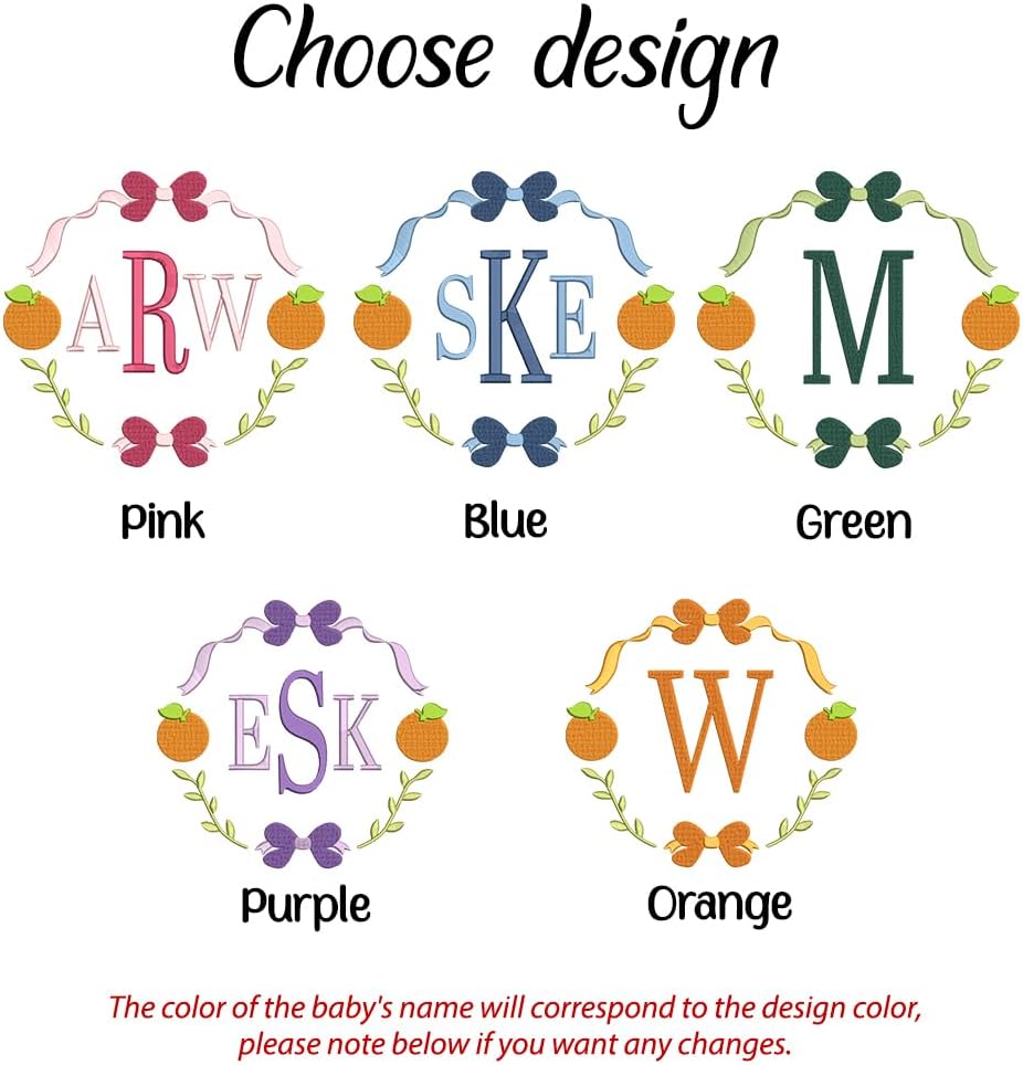 Personalized Embroidered Baby Name Banner — 9 — image 9