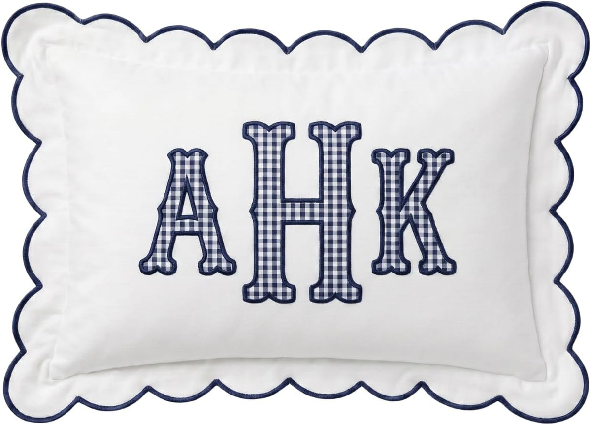Personalized Embroidered Pillow Cover — 18