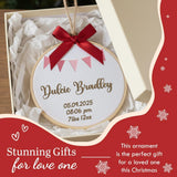 Personalized Baby's First Christmas Ornament — 5 — image 7