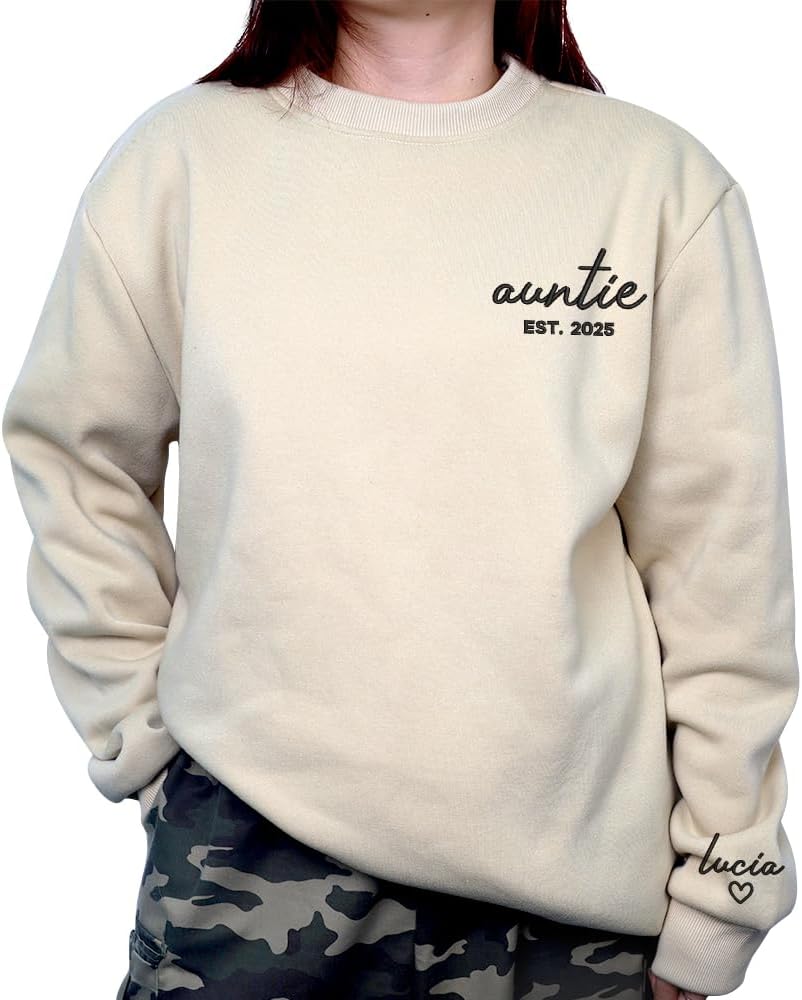 Personalized New Mom Sweatshirt — image 4