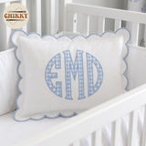 Personalized Embroidered Pillow Cover — image 2