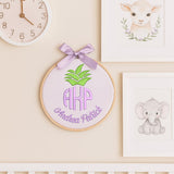 Personalized Embroidered Baby Name Hoop — 2 — image 7