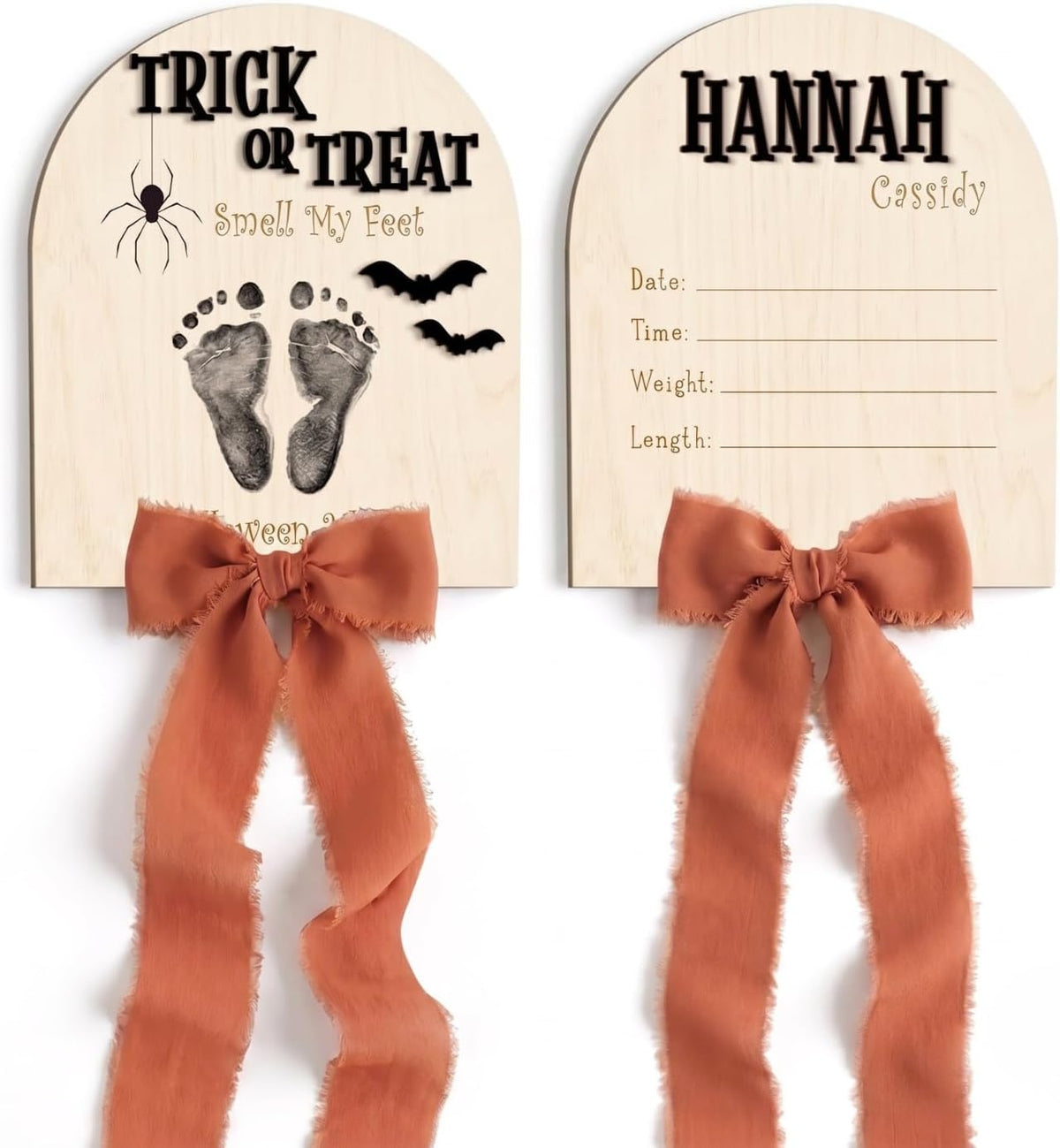 Personalized Wooden Birth Announcement Sign