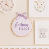 Personalized Embroidered Baby Name Hoop — 15 — image 6