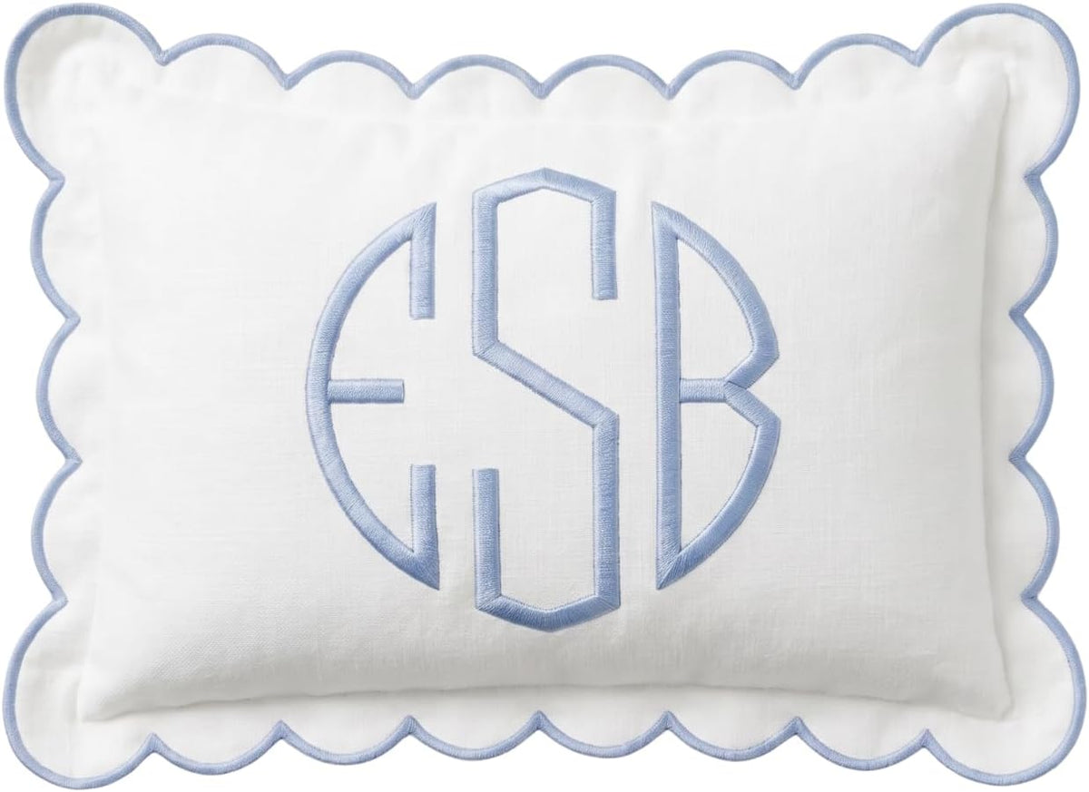 Personalized Embroidered Pillow Cover — 12