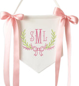 Personalized Embroidered Baby Name Banner — 1