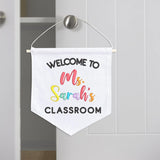 Personalized Embroidered Teacher Banner — 2 — image 4
